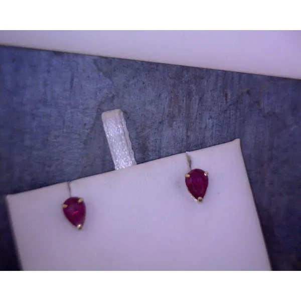 14KT Ruby earrings Vulcan's Forge LLC KANSAS CITY, MO
