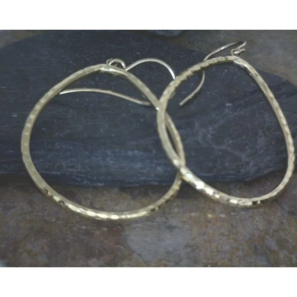 10kt Yellow Gold Drop Earrings Vulcan's Forge LLC Kansas City, MO