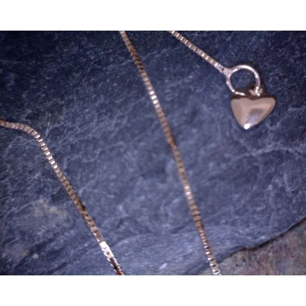 10K Rose Gold .7mm Box Chain 22