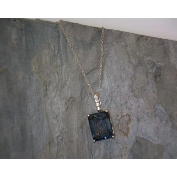 10KT LB Topaz Pendant Vulcan's Forge LLC KANSAS CITY, MO