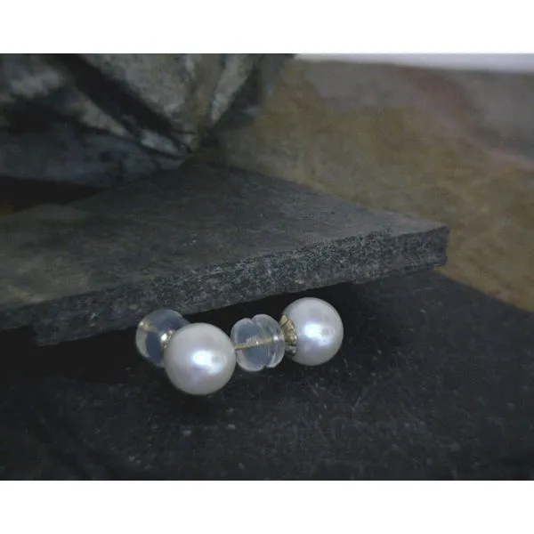 18KYG FW Pearl Stud Earrings Vulcan's Forge LLC KANSAS CITY, MO