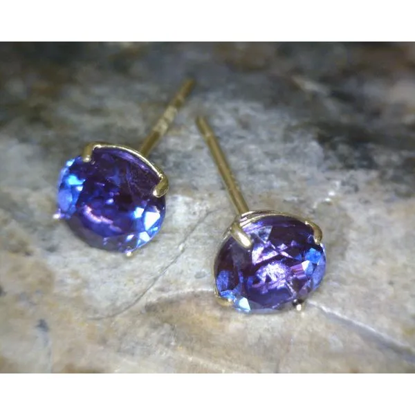 14KY Created Alexandrite 5MM Vulcan's Forge LLC Kansas City, MO