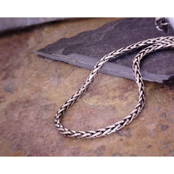 Sterling Oxidized Wheat Chain 2.15mm Vulcan's Forge LLC KANSAS CITY, MO