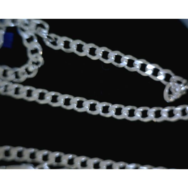 Sterling Silver Flat Marina Chain Vulcan's Forge LLC Kansas City, MO