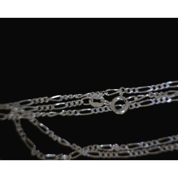 Sterling Silver Figaro Chain Vulcan's Forge LLC Kansas City, MO