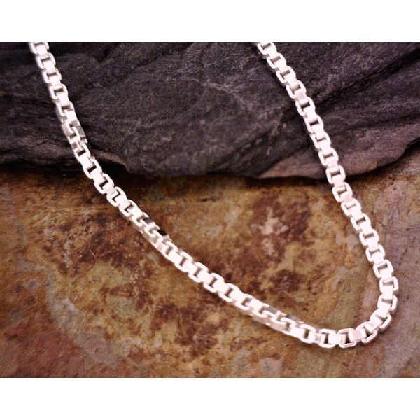 Sterling Silver Box Chain 1.5mm 18