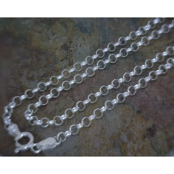 Sterling Silver Rolo Chain Vulcan's Forge LLC Kansas City, MO