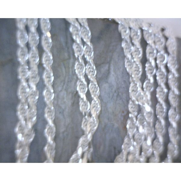 Sterling Silver Rope Chain Vulcan's Forge LLC Kansas City, MO