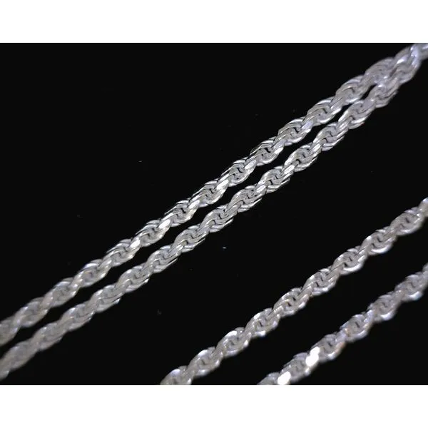 Sterling Diamond Cut Rope Vulcan's Forge LLC Kansas City, MO