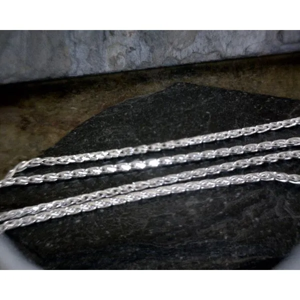 Sterling Silver Wheat Chain Vulcan's Forge LLC Kansas City, MO