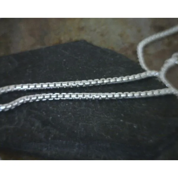 Sterling Round Box Chain 2.0mm 18