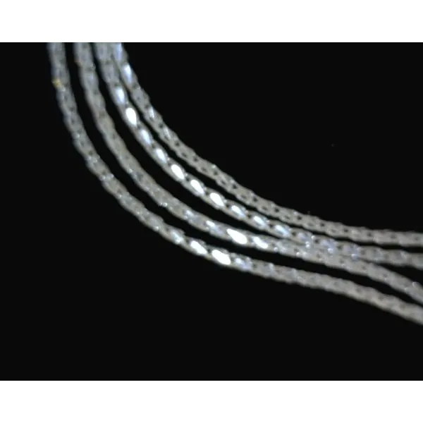 Sterling Silver D/C Wheat Chain 1.5mm Vulcan's Forge LLC Kansas City, MO