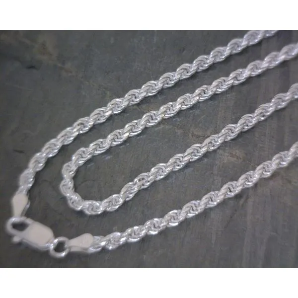 Sterling Silver D/C 2.8mm Rope Vulcan's Forge LLC Kansas City, MO
