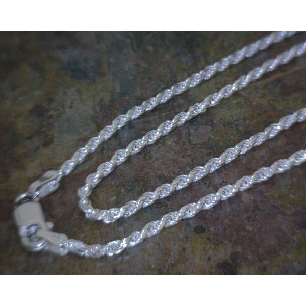 Sterling Silver D/C  1.7mm Rope Vulcan's Forge LLC Kansas City, MO