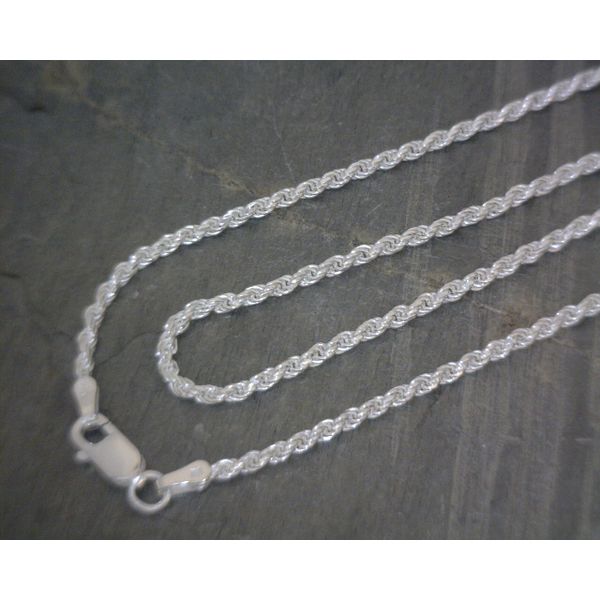 SS Rope Chain 1.7mm 22