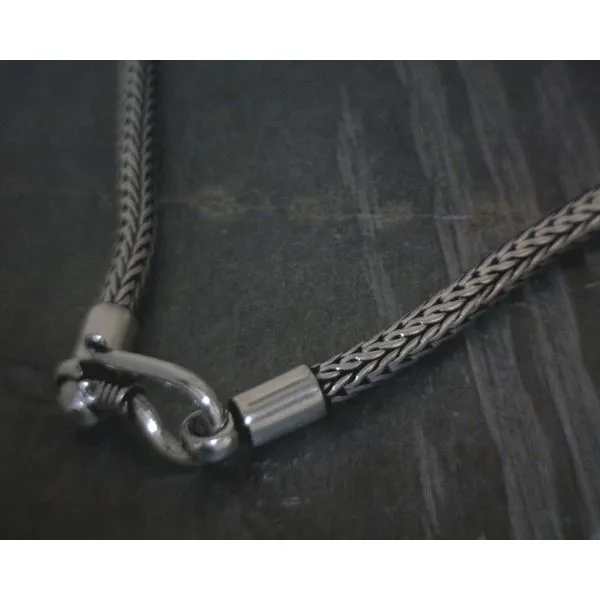 SS Oxidized 4MM Bali Chain 24' Vulcan's Forge LLC KANSAS CITY, MO