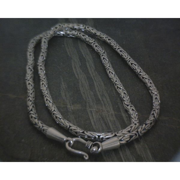 SS Byzantine 2.5 MM Chain 18'' Vulcan's Forge LLC Kansas City, MO