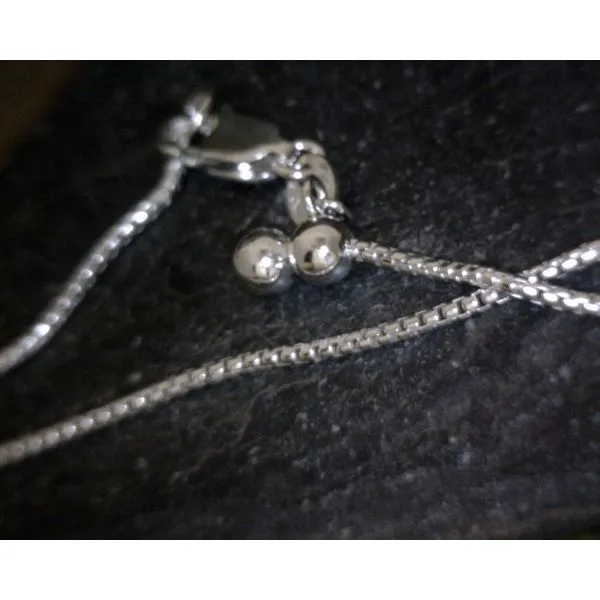 Sterling Adjustable Box Chain 24