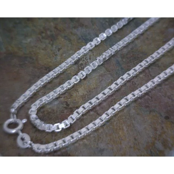 Sterling Box Chain 1.5mm 16