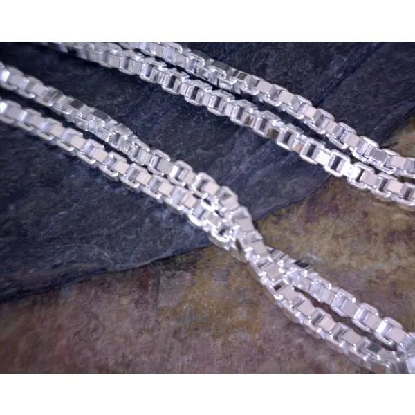 Sterling Silver Box Chain Vulcan's Forge LLC Kansas City, MO
