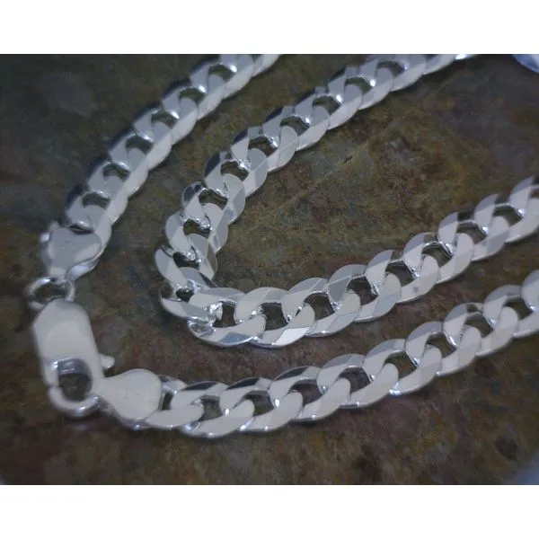 SS Super Flat Curb Chain 7.65MM 24