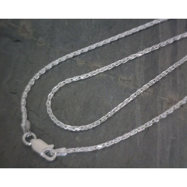 Sterling Silver Wheat Chain Vulcan's Forge LLC Kansas City, MO