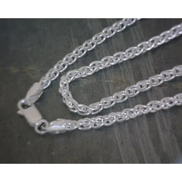 Sterling Silver Wheat Chain Vulcan's Forge LLC KANSAS CITY, MO