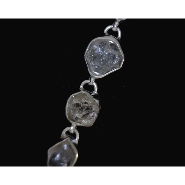 Silver Herkimer Quartz Bracelet Vulcan's Forge LLC KANSAS CITY, MO