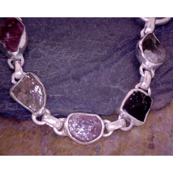 bracelet with stones Vulcan's Forge LLC KANSAS CITY, MO