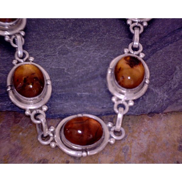 bracelet with stones Vulcan's Forge LLC KANSAS CITY, MO