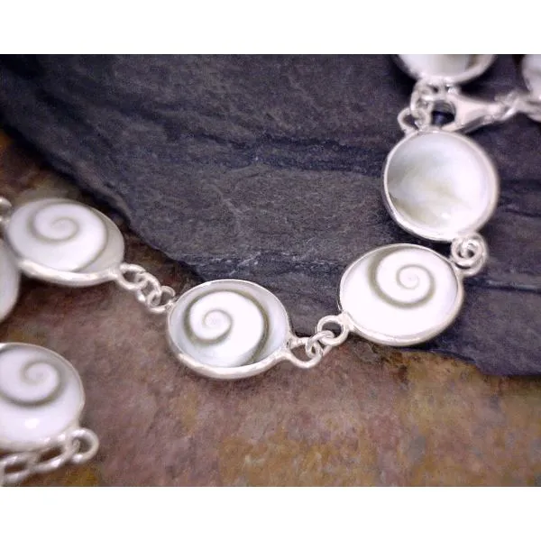 Sterling Eye of Shiva Bracelet Vulcan's Forge LLC KANSAS CITY, MO