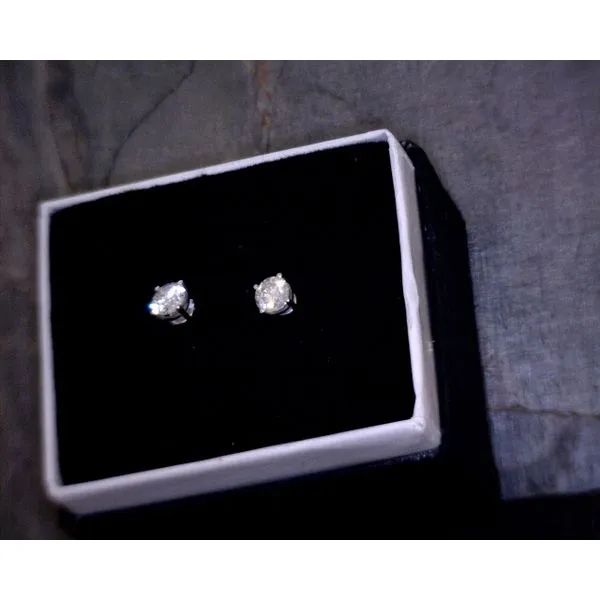 14KW Screw Back Diamond Studs Vulcan's Forge LLC KANSAS CITY, MO