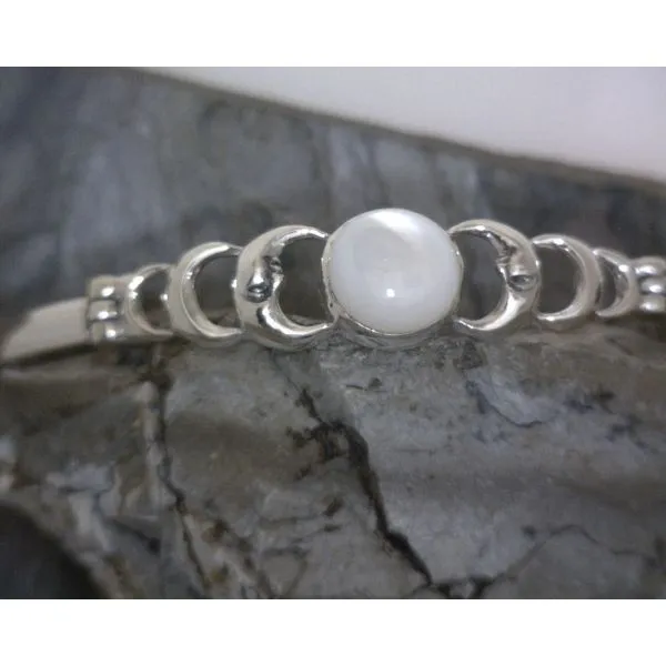 Sterling Silver Moonphase Bracelet Vulcan's Forge LLC KANSAS CITY, MO