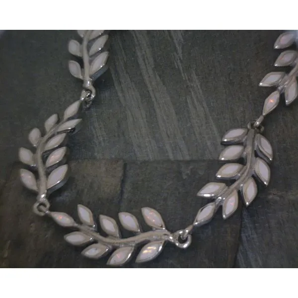 SS Lab Opal Branch & leaf Bracelet 7.5