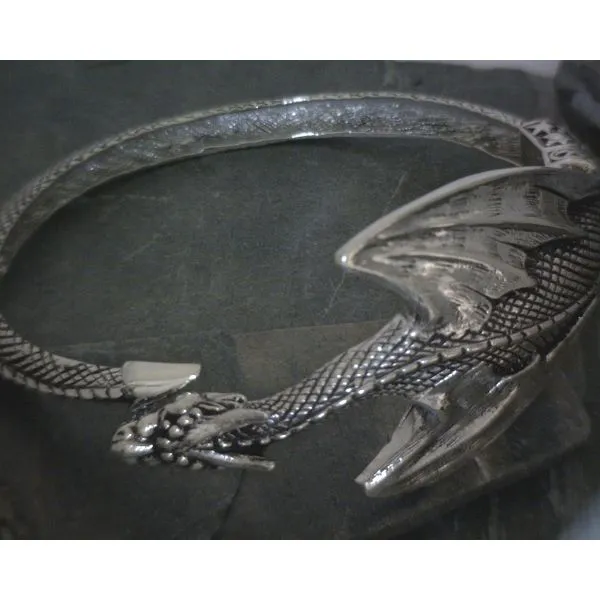 Sterling Silver Dragon Cuff Vulcan's Forge LLC KANSAS CITY, MO