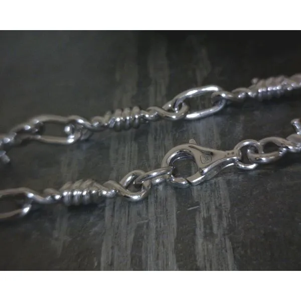 SS Barbed wire style Bracelet Vulcan's Forge LLC KANSAS CITY, MO