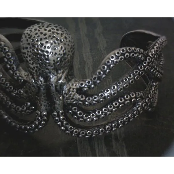 SS Large Octopus Cuff Vulcan's Forge LLC KANSAS CITY, MO