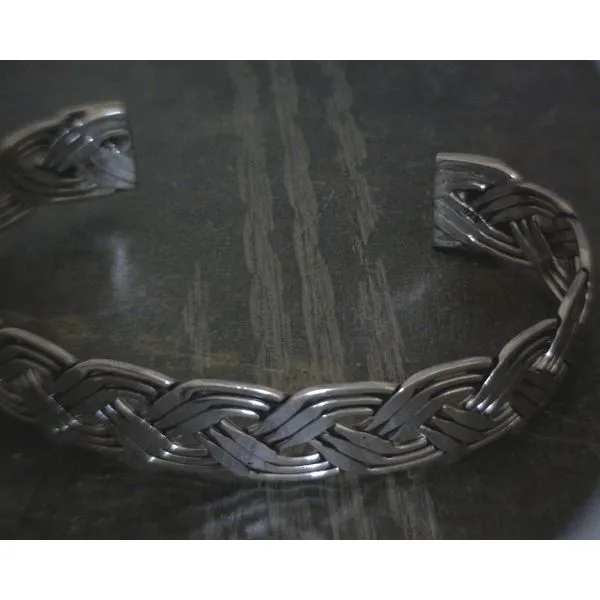 SS Braid Detail Cuff Vulcan's Forge LLC KANSAS CITY, MO