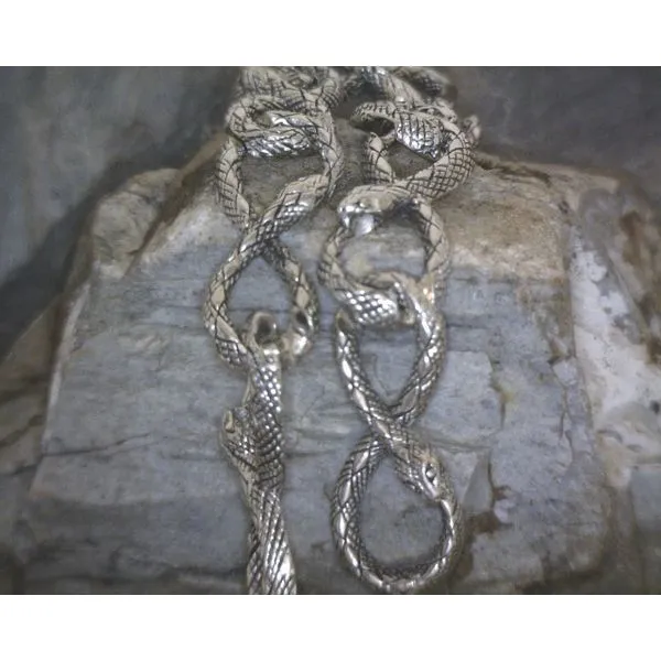 SS Entwining Snakes Bracelet Vulcan's Forge LLC KANSAS CITY, MO