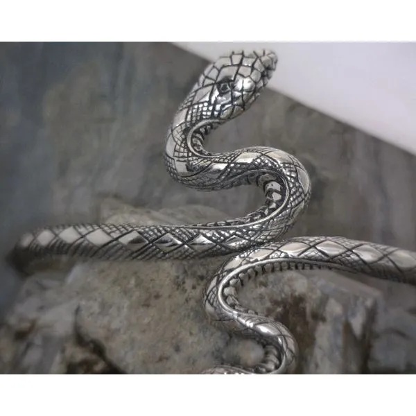 Sterling Silver Snake Bracelet Vulcan's Forge LLC Kansas City, MO