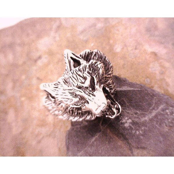 Sterling Silver Wolf Ring Vulcan's Forge LLC Kansas City, MO
