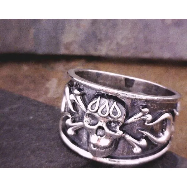 Sterling Silver Skull Ring Vulcan's Forge LLC KANSAS CITY, MO