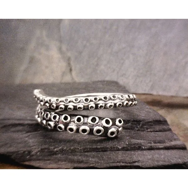 Sterling Bypass Tentacle Ring Vulcan's Forge LLC KANSAS CITY, MO