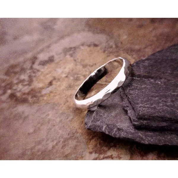 Sterling Silver Hammered Band Vulcan's Forge LLC KANSAS CITY, MO