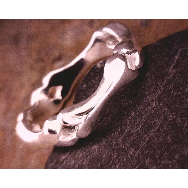 Silver Bone Ring Vulcan's Forge LLC KANSAS CITY, MO