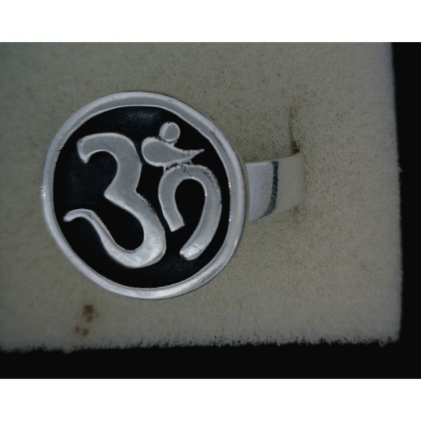 Sterling Silver Ohm Ring Vulcan's Forge LLC Kansas City, MO