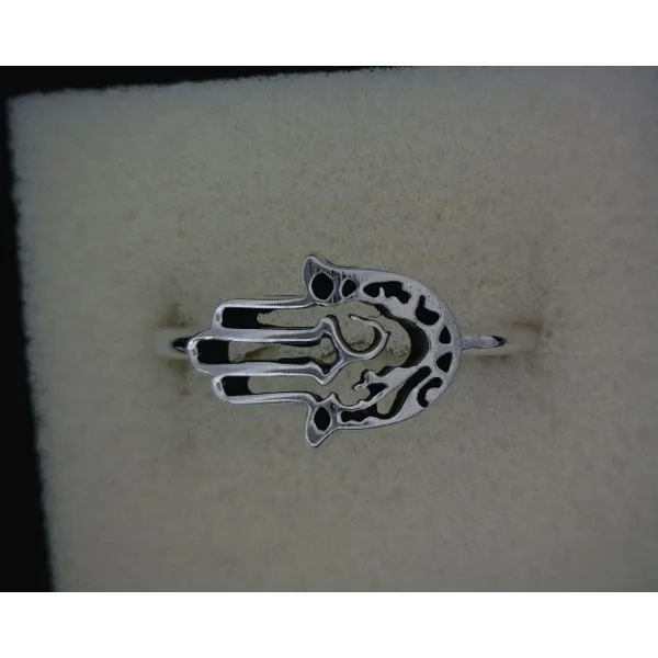 Sterling Silver Hamsa Ring Vulcan's Forge LLC KANSAS CITY, MO