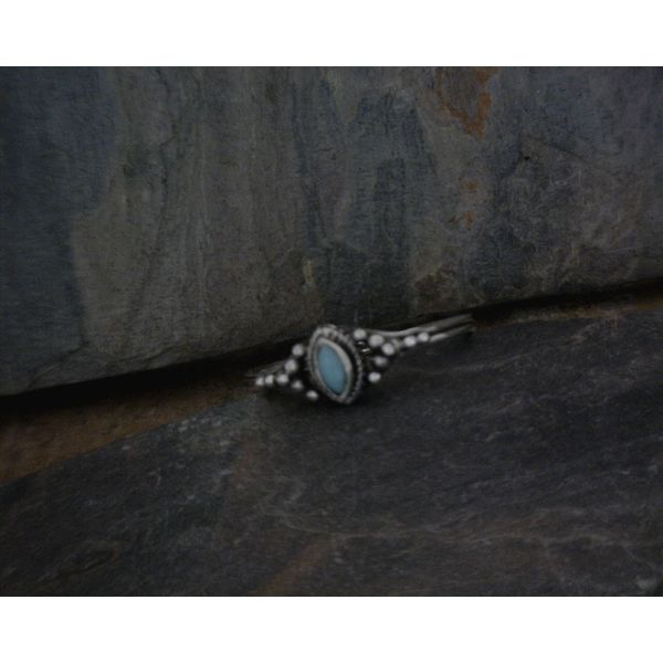Sterling Silver Turquoise Ring Vulcan's Forge LLC Kansas City, MO