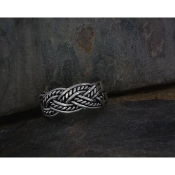 Sterling Silver Braided Ring Vulcan's Forge LLC KANSAS CITY, MO
