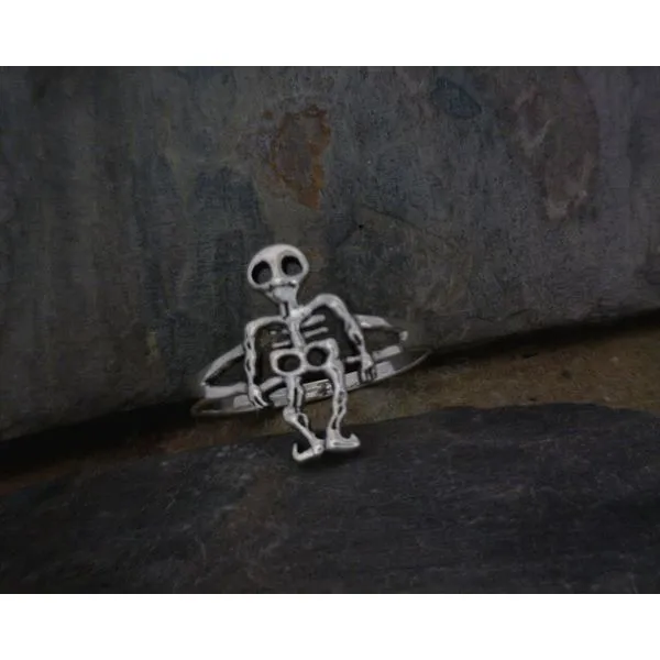 Sterling Silver Skeleton Ring Vulcan's Forge LLC KANSAS CITY, MO